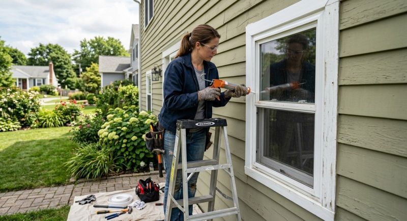 Hopper Window Repair in Olathe, KS